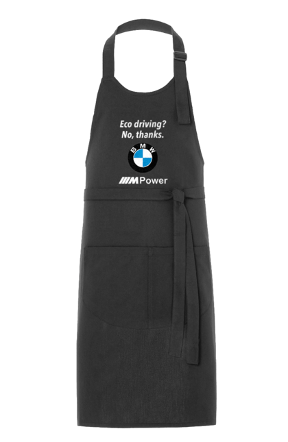 Фартух з принтом "Mpower3 Wh". Бмв, електрокар, машини. 2070702