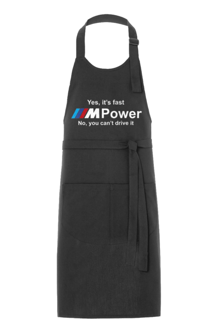 Фартух з принтом "M power white BMW". Бмв, м серія. 2070702