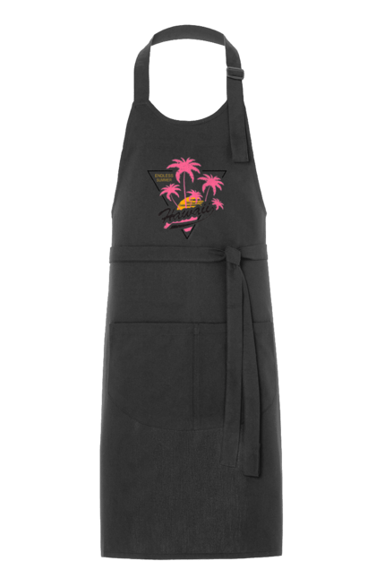 Фартух з принтом "Гаваї". Гаваї, пальми, сонце. 2070702