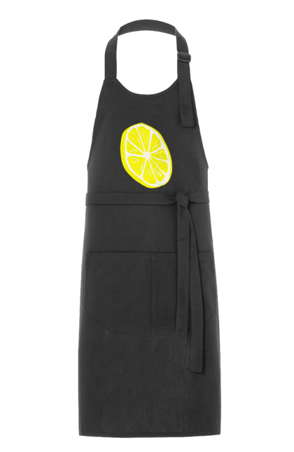 Фартух з принтом "Лимон". Великий, лимон, яскравий. 2070702