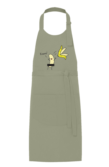 Apron with prints To booze. Banana, humour, on a party, to booze. 2070702