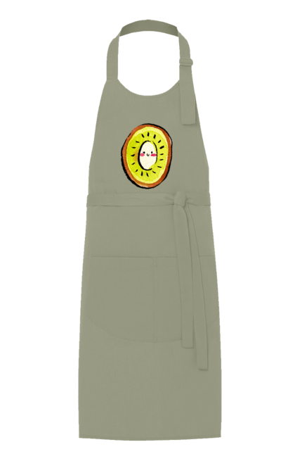 Фартук с принтом Милый киви. Дорогой, киви, смайлик. 2070702