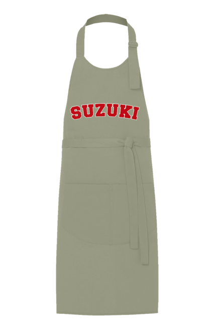 Фартук с принтом Suzuki 2. Авто, машина, сузуки. 2070702