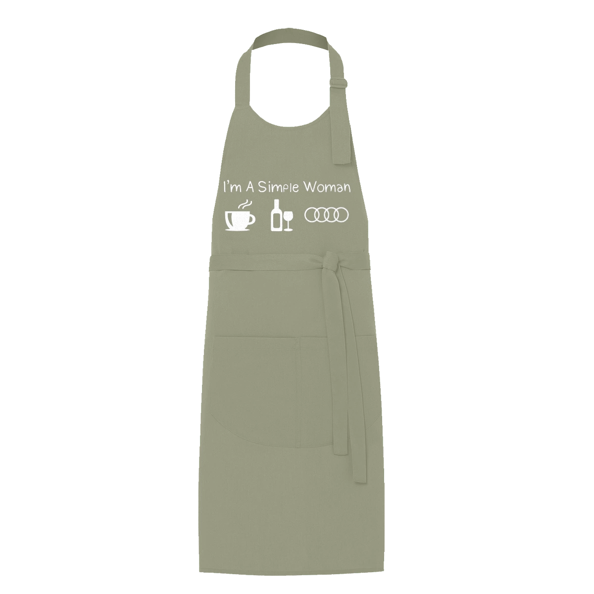 I'm a Simple Woman. Coffee, Wine, Audi