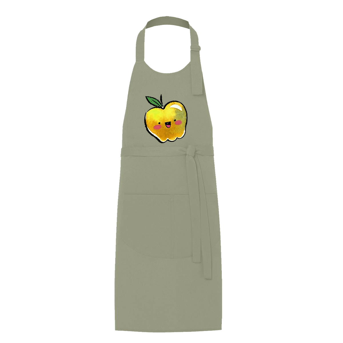 Миле жовте яблуко