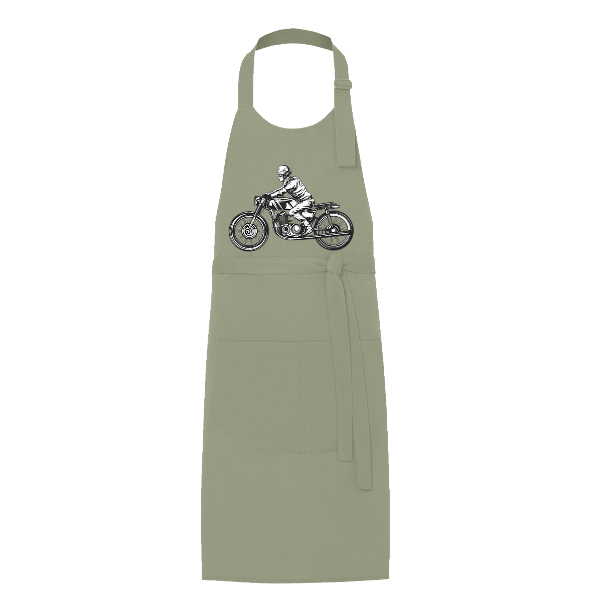 Байкер на мотоциклі