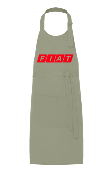 Фартук с принтом Fiat. Авто, машина, фиат. 2070702