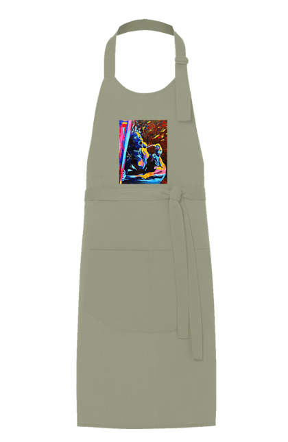 Apron with prints Passion. Picture, sex. 2070702