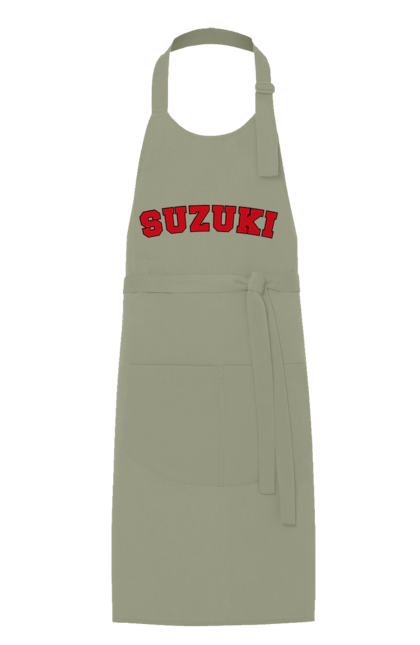Фартук с принтом Suzuki 2. Авто, машина, сузуки. 2070702