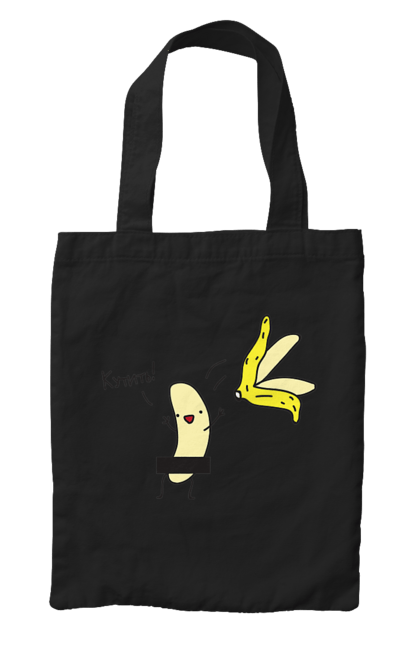 Сумка з принтом "Кутить". Банан, гумор, кутить, на вечірку. 2070702