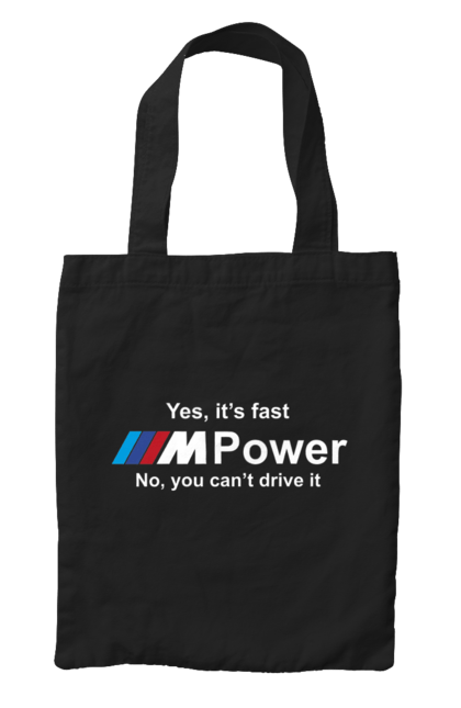 Сумка з принтом "M power white BMW". Бмв, м серія. 2070702