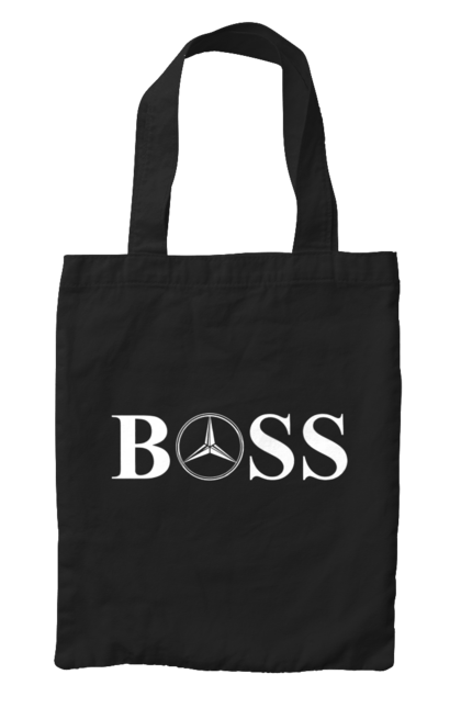 Сумка з принтом "бос Мерседес". Бос, машини, мерседес. 2070702