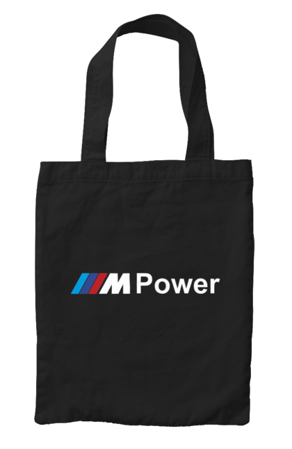 Сумка с принтом Mpower БМВ. Бмв, м серия, машины. 2070702