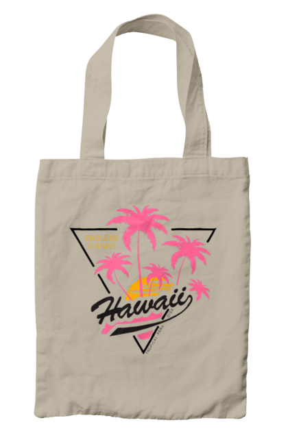 Сумка з принтом "Гаваї". Гаваї, пальми, сонце. 2070702