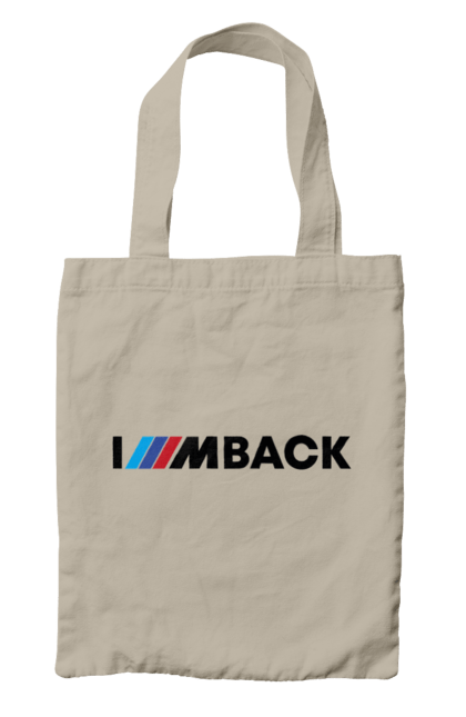 Сумка с принтом I am back black BMW. Бмв, м серия. 2070702
