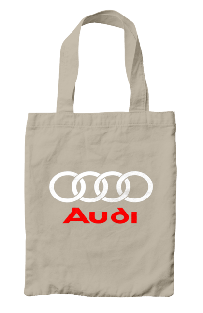 Bag with prints Audi Logotype. Audi, cars. 2070702