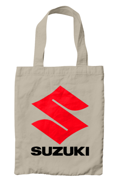Bag with prints Suzuki Bl. Auto, logotype, machine, suzuki. 2070702