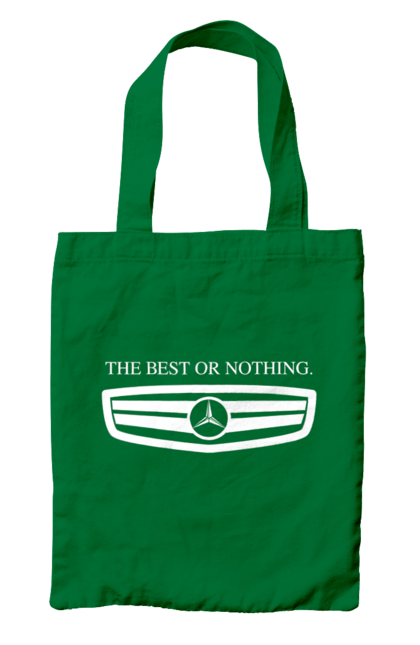 Bag with prints The best or nothing. Cars, mercedes. 2070702