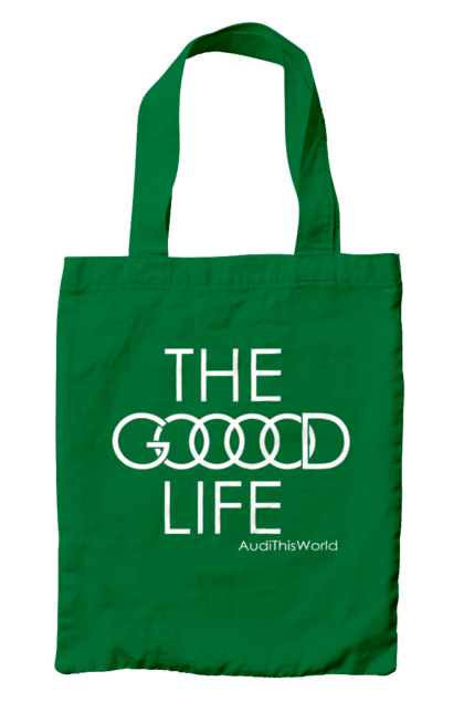 Сумка з принтом "Audi. Гарне життя". Ауді, машини. 2070702