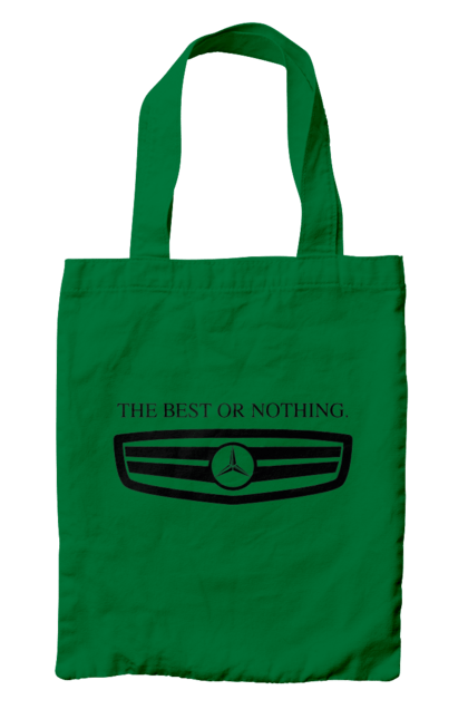 Bag with prints The best or nothing. Cars, mercedes. 2070702