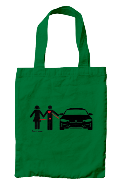 Bag with prints BMW's relationship. Bmw, cars, humor. 2070702