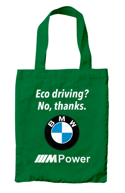 Bag with prints Mpower3 Wh. Bmw, cars, electric truck. 2070702