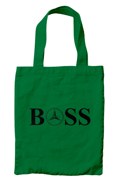 Сумка з принтом "бос Мерседес". Бос, машини, мерседес. 2070702