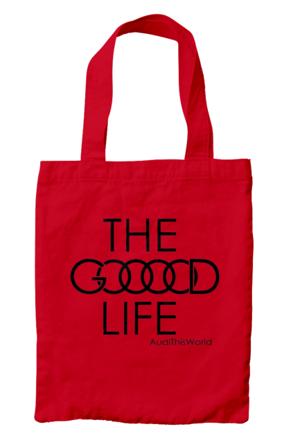 Сумка з принтом "Audi. Гарне життя". Ауді, машини. 2070702