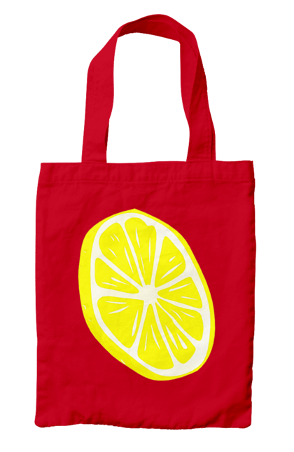 Bag with prints Lemon. Big, bright, lemon. 2070702