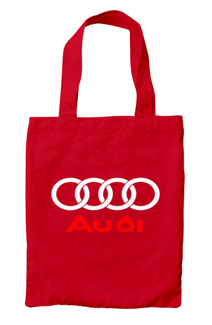 Bag with prints Audi Logotype. Audi, cars. 2070702