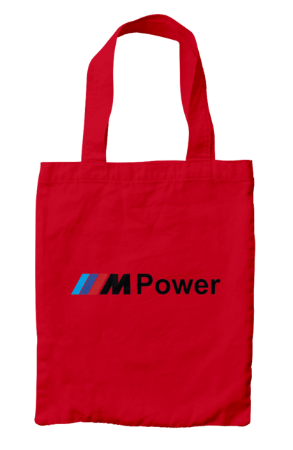 Сумка с принтом Mpower БМВ. Бмв, м серия, машины. 2070702