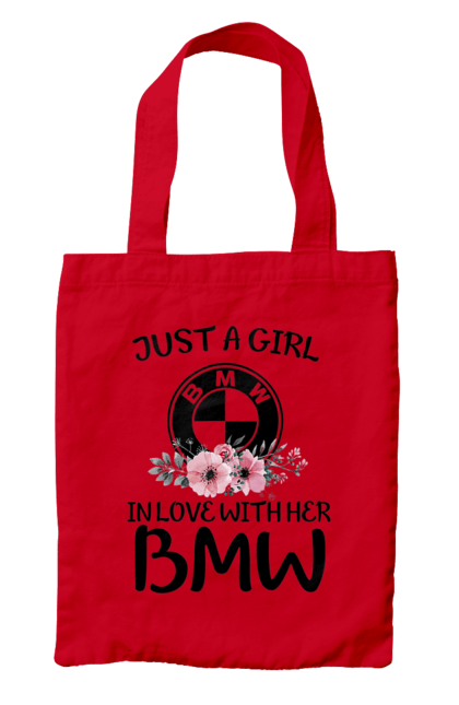 Сумка з принтом "Bmw Love Bmw Bl". Бмв, машини. 2070702