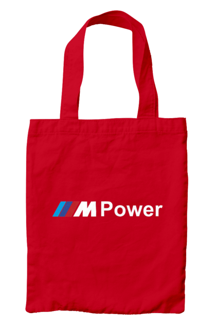 Сумка с принтом Mpower БМВ. Бмв, м серия, машины. 2070702