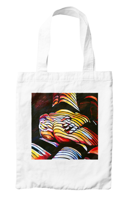 Сумка з принтом "Секс зверху". Картина, секс. 2070702