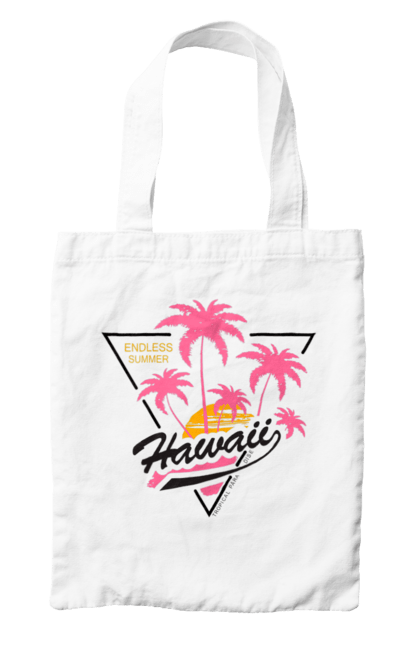 Сумка з принтом "Гаваї". Гаваї, пальми, сонце. 2070702