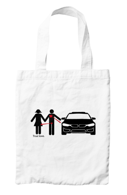 Сумка з принтом "відносини БМВ". Бмв, машини, юмор. 2070702