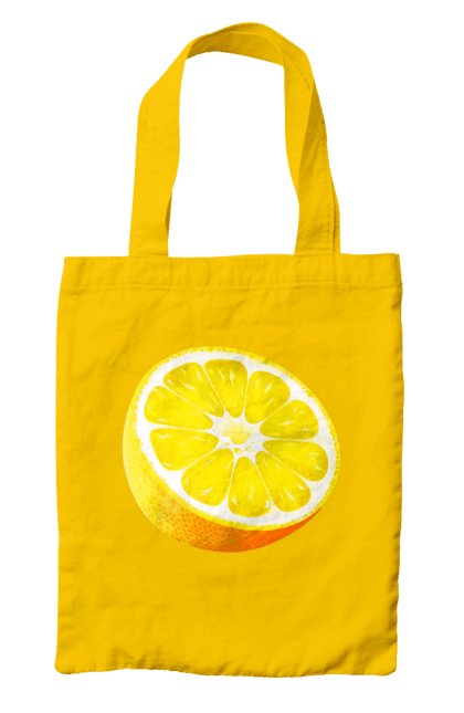 Сумка з принтом "Половина лимона". Лимон, літо, свіжість. 2070702