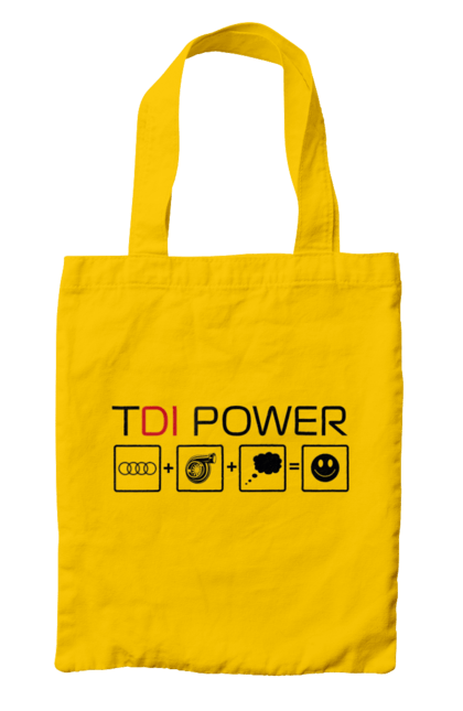 Сумка с принтом TDI Power Audi. Ауди, машины. 2070702