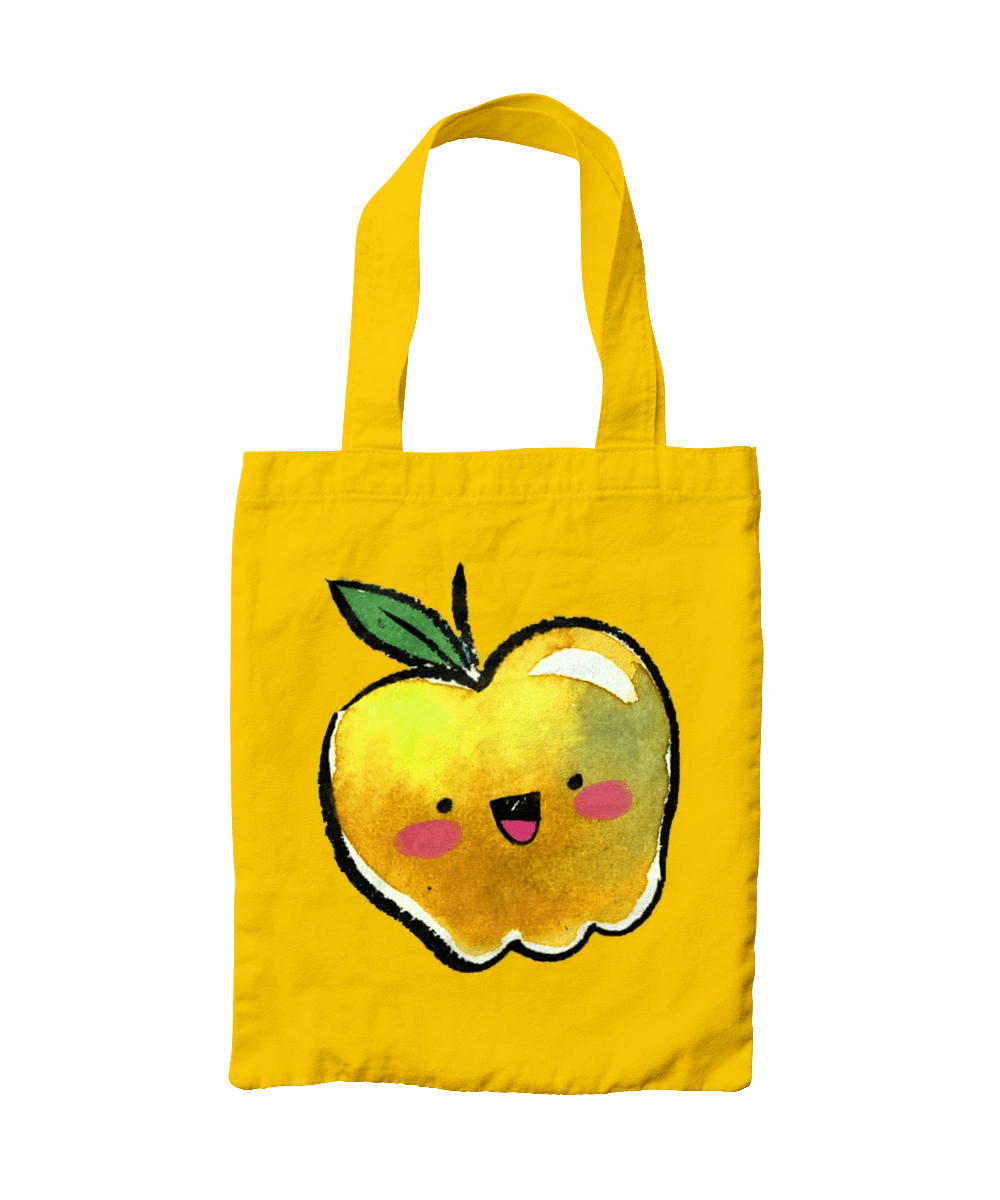 Миле жовте яблуко