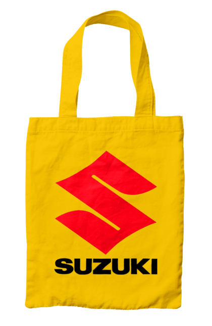 Bag with prints Suzuki Bl. Auto, logotype, machine, suzuki. 2070702