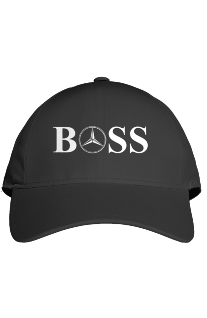 Кепка з принтом "бос Мерседес". Бос, машини, мерседес. 2070702