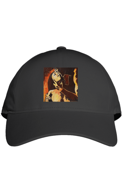 Кепка з принтом "Страсна жінка". Жінка, картина, секс. 2070702