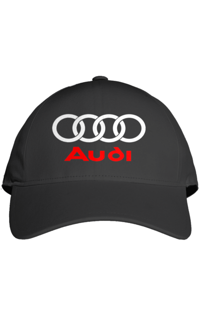 Кепка с принтом Ауди Логотип. Ауди, машины. 2070702