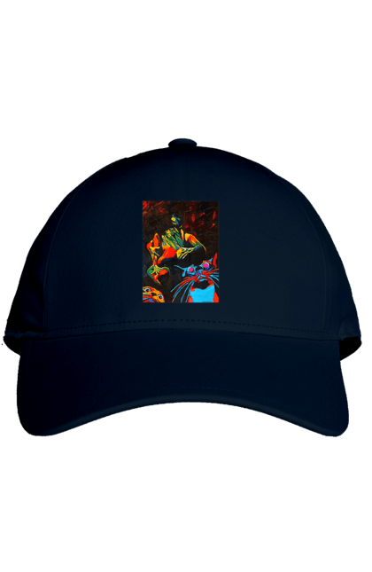 Кепка з принтом "Секс коти". Картина, коти, секс. 2070702