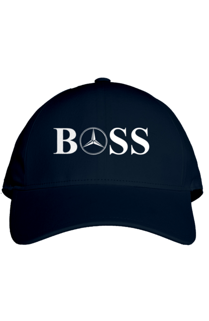 Кепка з принтом "бос Мерседес". Бос, машини, мерседес. 2070702