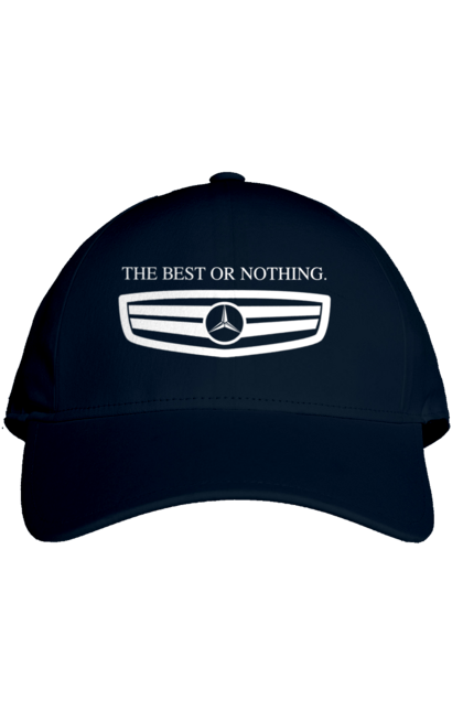 Кепка з принтом "The best or nothing". Mercedes, машини, мерседес. 2070702