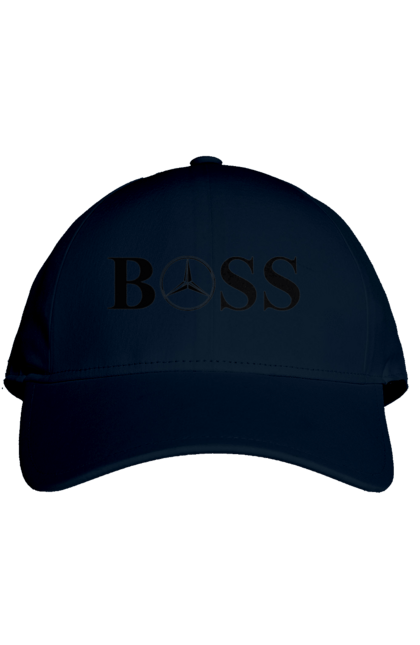 Кепка з принтом "бос Мерседес". Бос, машини, мерседес. 2070702