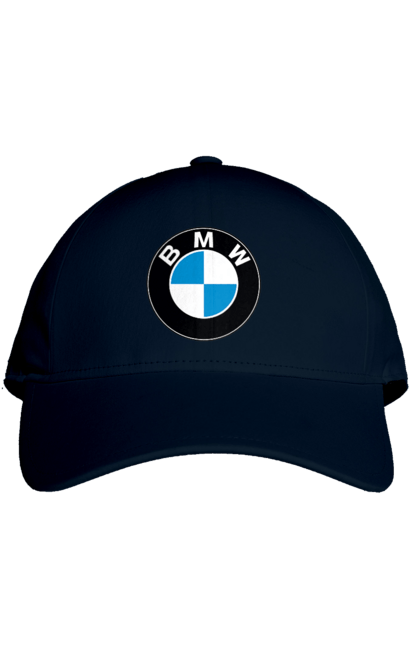 Кепка с принтом Bmw Logo. Бмв, машины. 2070702
