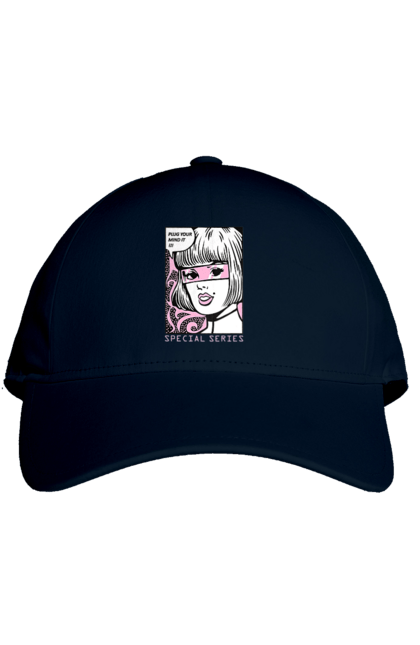 Cap with prints Pop Art. Popart. 2070702