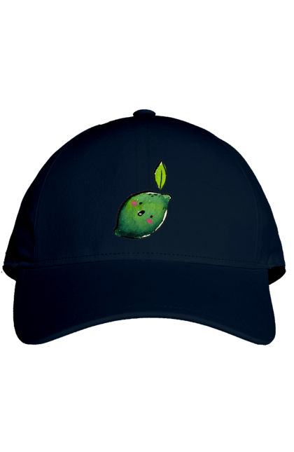 Кепка з принтом "Любий лайм". Лайм, літо, любий, посмішка. 2070702